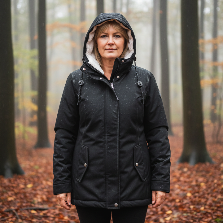 Bente | Waterafstotende Winterjas – Warm, Stijlvol & Klaar Voor Elk Weertype