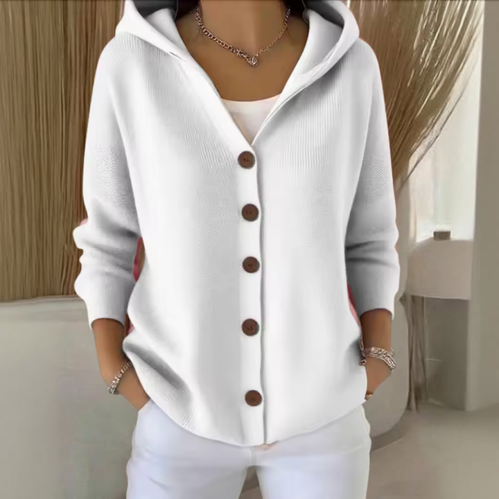 Olivia | Zacht & Stijlvol Vest met Capuchon