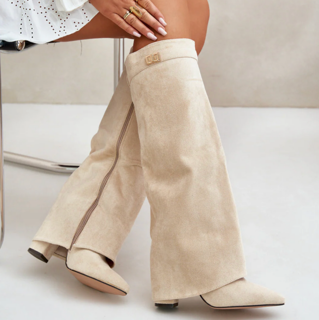 SOLÉA – Sculpted Suède Laarzen