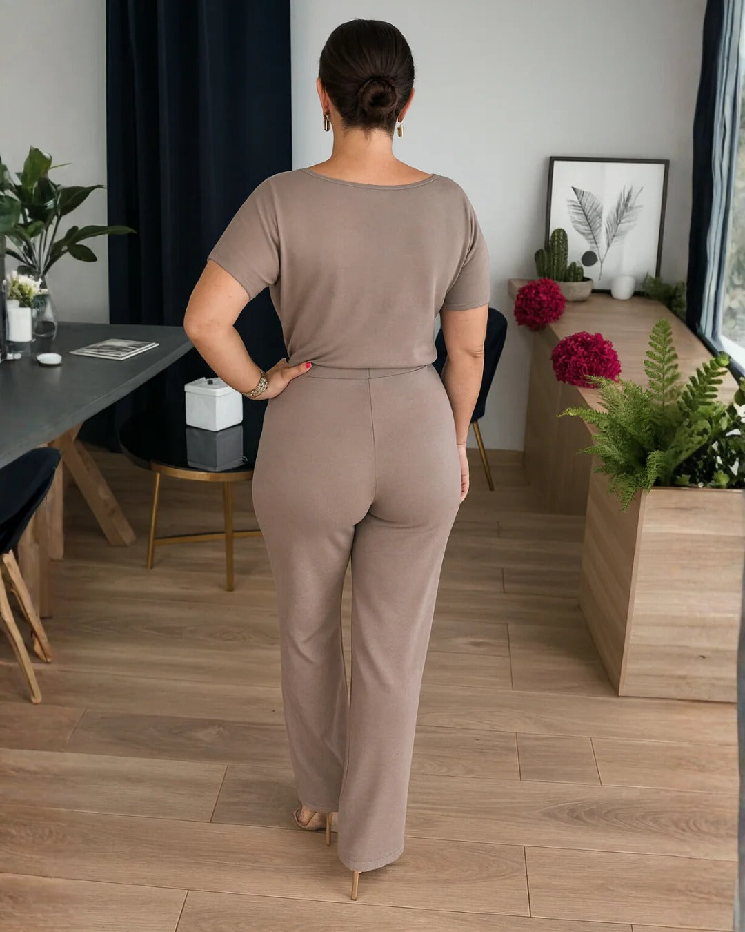 CÉLINA – Luxe Driedelig Set